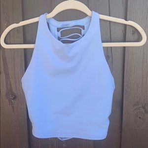 ALO Movement Bra Size Small Color: Lavender/Blue